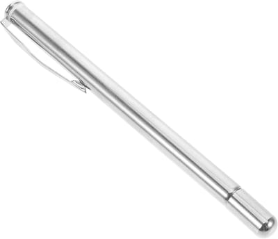 Dirigeerstok Telescopisch - Muziekscepter - Koor Dirigeren - Lichtgewicht Roestvrij Staal - 50 cm - Zilver