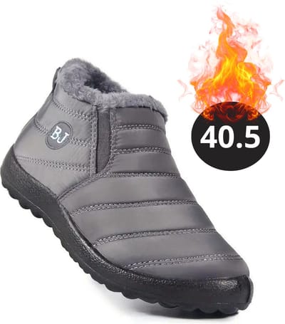 Nivard Snowboots - Sneeuwschoenen - Sneeuwboots - Dames - Wintersport - Ski - Skischoenen - Grijs - 40.5 - Laag