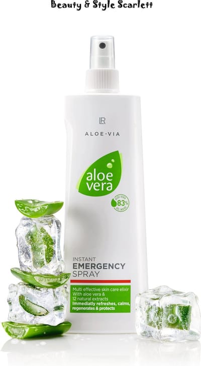 Huid herstellende spray, Aloe Vera noodgevallen spray, emergency spray
