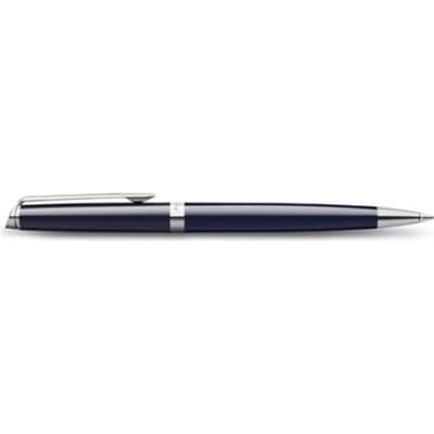 Waterman Hémisphère balpen, blauwe lak met palladium details, medium punt, blauwe inkt, geschenkset