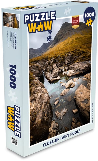 Puzzel Close-up Fairy Pools - Legpuzzel - Puzzel 1000 stukjes volwassenen