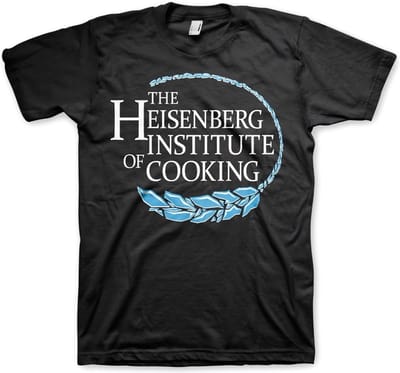 Breaking Bad Heisenberg Institute Of Cooking T-shirt Zwart