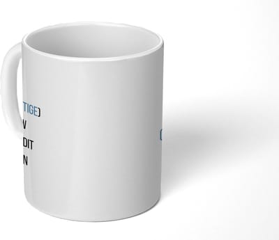 Mok - 275 ML - Koffiemok Vriend - Koffietas geschenk - Koffiebeker Vriendin - Mokken - Koffietassen Getuige - Spreuken - Quote - Wil jij mijn getuige zijn - Grote theemok - Theemokken groot - Leuke thee mok - Thee tas Verloofd - Grappige cadeaus