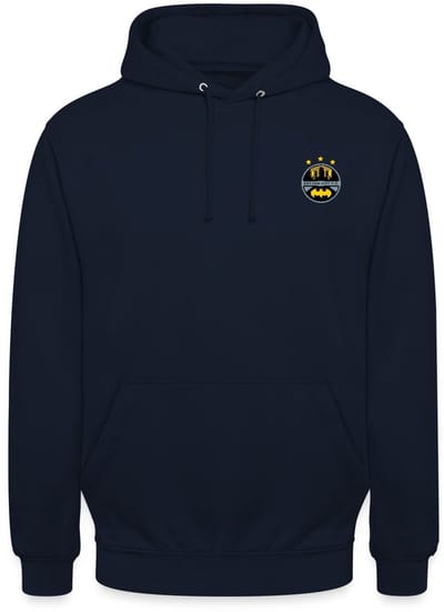Batman Bruce Wayne Gotham City F.C. Voetbalshirt Hoodie Unisex