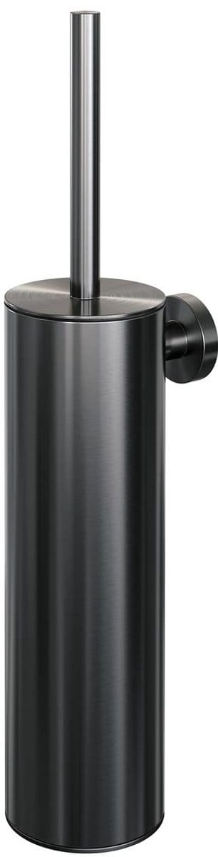 Brauer Toiletborstelset - Hangend - Gunmetal Geborsteld Pvd