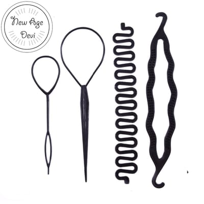 New Age Devi - Hairstyling Tool - Haar Opsteken - Vlecht Hulpstuk - Voor elk type haar
