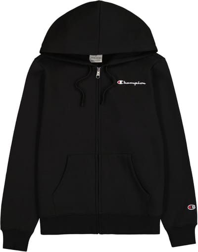 Champion Full Zip Hoodie Zwart Dames - Maat L