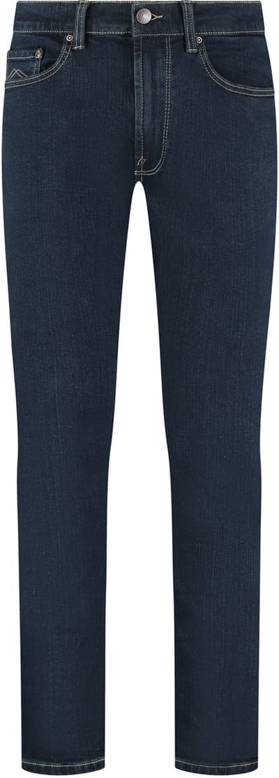 MASKOVICK - Heren Jeans - Slim Fit - Milano – Stretch - Denim Broek – Blue Black – W32 L30