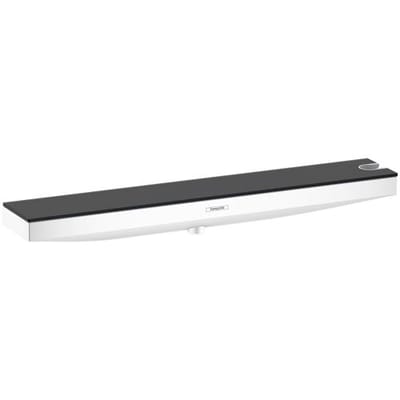 Hansgrohe Fixfit Porter 500 muuraansluiting m. planchet met douchehouder rechts 50.2x8.2cm mat wit