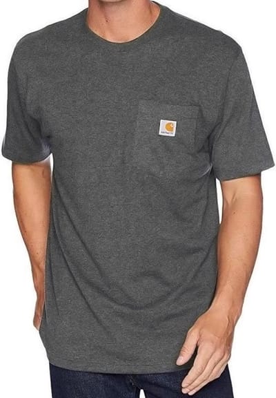 Carhartt K87 Pocket S/S T-shirt Carbon Heather