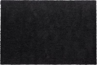 DEMRE - Shaggy vloerkleed - Zwart - 140 x 200 cm - Polyester
