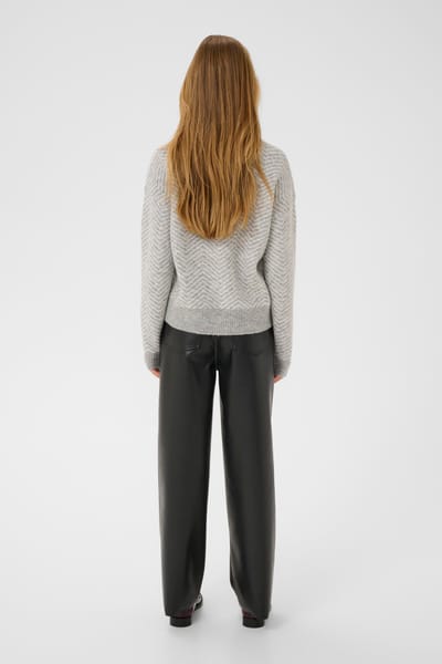 Pullover KAbitzy Pullover Loose fit grey white