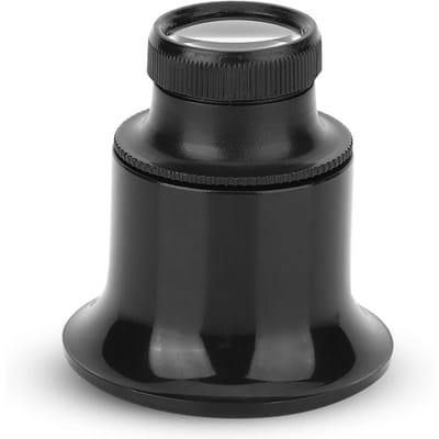 Loupe oculaire, outil de réparation de montre, loupe à lentille (20 x )