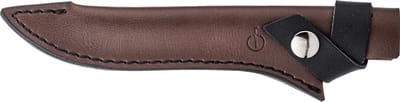 Forged lederen hoes uitbeenmes - Voor 16cm lemmet - Bruin