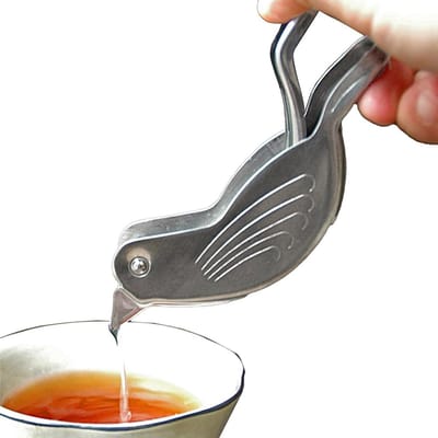 Vogel Citroenpers - Fruitpers Keuken - Sap Extraheren - Unieke Dierenvorm - 4.5x2.2x0.9 inch - Veelkleurig