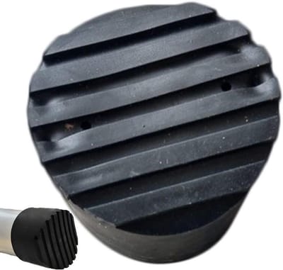 Laddervoethoezen - Ladderhoezen Antislip - Veilig Werken - Slijtvast Rubber - 76 mm Diameter - Niet gespecificeerd