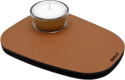 NOOBLU PEBL waxinelichthouder - Cognac