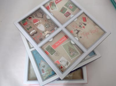 72 luxe kerstkaarten-kerst- en nieuwjaarskaarten met enveloppen- Dubbele kaarten met enveloppen - Mix