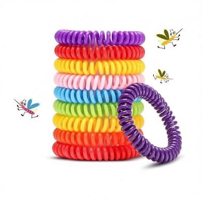 Anti Muggen Armband - 10 Stuks - Anti-Muggenarmband - Insectenafwerend Polsbandje - Muggenwerende Armbanden - Anti Muggen - Muggen Bescherming - Anti Mug - Muggenwerende - Geschikt Voor Kinderen Volwassenen Kamperen Visreis