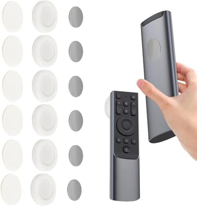 Magnetische Wandhouder voor Afstandsbediening - 5 Stuks - Ruimtebesparende Oplossing voor Thuis en Kantoor - Organiseer en Bewaar Afstandsbedieningen Efficiënt
