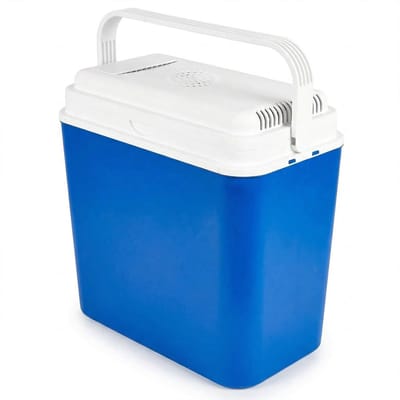 Lomera Elektrische Koelbox - Koelbox 12v - Koelbox Auto - Camping Koelbox - Koelbox Blauw - Thermo Elektrische Koelbox - Frigobox - Koelbox Koelen en Verwarmen