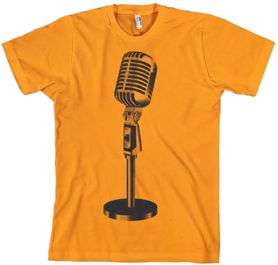 Hybris Oldschool- Micro, tel.on, e-T-shirt, oranje