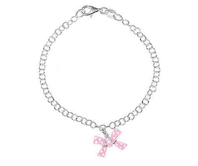 Princess Armband Pilot – 925 Zilver – Strikje Bedel – 15cm