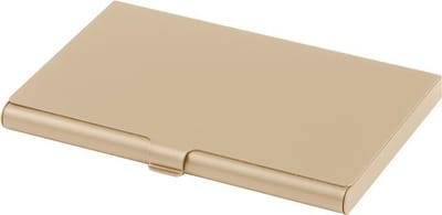 *** Aluminium Creditcardhouder - pasjeshouder - visitekaartjeshouder - visitekaartmapje - houder case - portemonnee - van Heble® ***