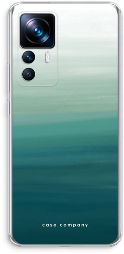 Case Company® - Hoesje geschikt voor Xiaomi 12T hoesje - Ocean - Soft Cover Telefoonhoesje - Bescherming aan alle Kanten en Schermrand