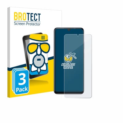 BROTECT - Screenprotector voor ZTE Blade V70 Max - Folie Beschermfolie Beschermglas matte 3 Stuks