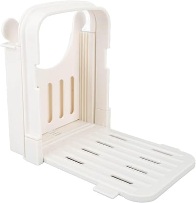 Opvouwbare Broodsnijder - Toastsnijmachine Broodgids - Thuisbakgereedschap - Verstelbare Dikte - 21x14x6cm