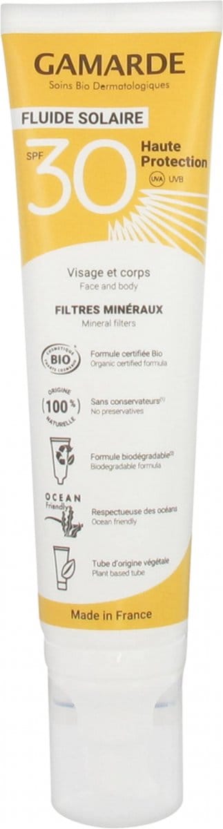 Gamarde Zonnebrandcrème Hoge Bescherming SPF30 Organic 100 ml