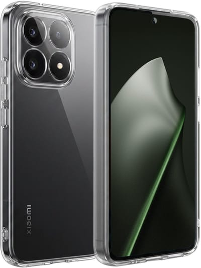 Hoesje Geschikt voor Xiaomi 15T - Sterk & Shockproof - Hoes Cover - Siliconen Case - Transparant