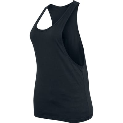 Urban Classics Top - Loose Tank - XS tot XL - voor Vrouwen - zwart