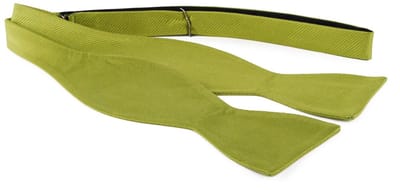 Zelfstrikker Zijde Lime Groen F04 - Maat - Heren