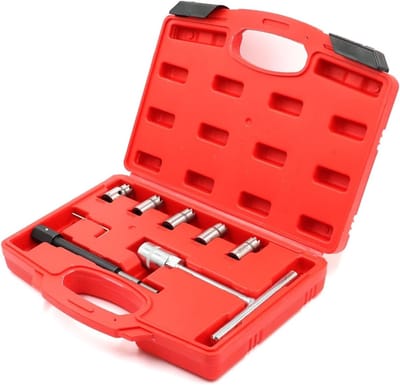7-delige Diesel Injectoren Sealing Seat Tool - Frees voor Sealing en Injectoren voor Moderne Common Rail Motoren