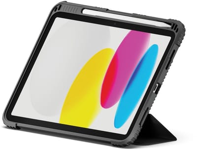 Cygnett Workmate 27,7 cm (10.9") Folioblad Zwart, Houtskool