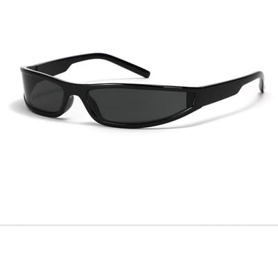 Kleine Rechthoekige Smalle Frame Zonnebril Voor Dames Sttwear Y2k Zonnebril Vrouwelijk Stijlvol Vintage Atletische Zonnebril As shown