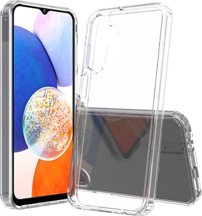TPU-Crystal Bescherm-Hoes Cover Skin geschikt voor Samsung A15 Transparant
