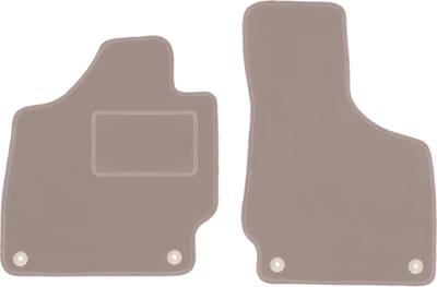 Beige veloursmatten voor: Audi TT I 8N cabrio, roadster, coupé (1998-2006)