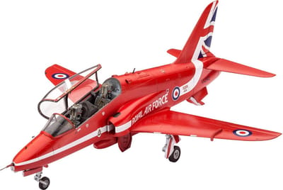 Revell Modelbouwpakket Militaire voertuigen - 04921 BAe Hawk T.1 Red Arrows Plastic - 1:72 - Modelbouw