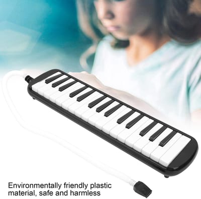 Dailygoods- Melodica 32 Toetsinstrument - Compact Design - Mooi Geluid - Geschikt voor Beginners - Duurzaam Kunststof - Inclusief Robuuste Tas