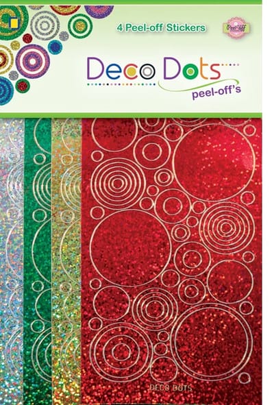 Deco Dots Diamond Christmas 10 stuks