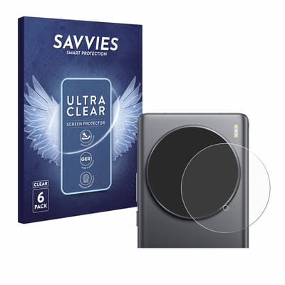 Savvies - Screenprotector voor Vivo X100 Ultra (ALLEEN Camera Lens) - Folie Beschermfolie transparant 6 Stuks