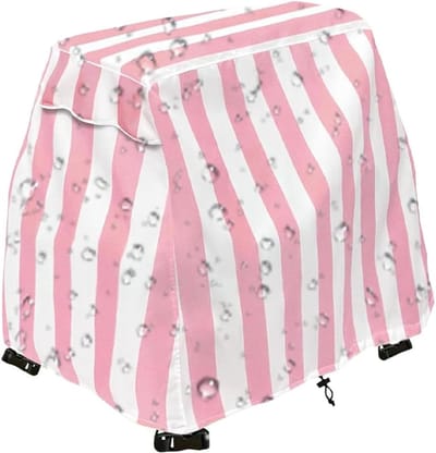 Watertafelhoes - Bureauhoes - Buiten spelen - Waterdicht stofdicht - 103 cm - Roze strepen