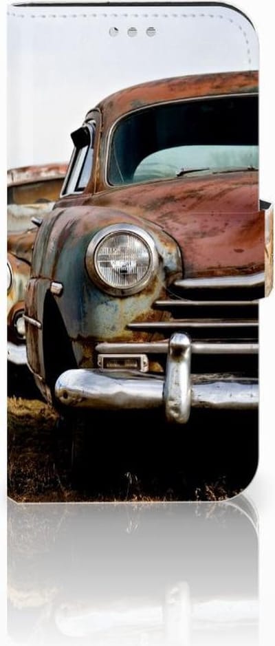 Samsung Galaxy S7 Telefoonhoesje met foto Vintage Auto