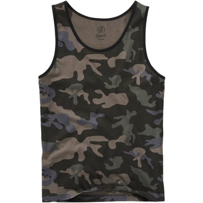 Brandit Tanktop - Tank Top - M - voor Mannen - dark camo