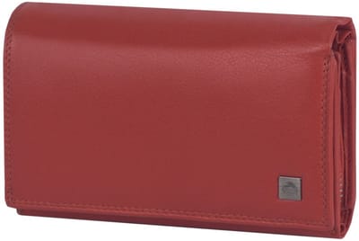 Greenburry Sponsachtig portefeuille leer 15,5 cm - Dames - Horizontaal - red