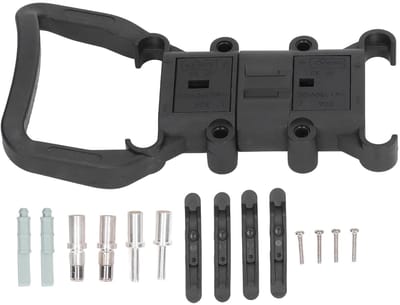 OmGoods - Dailygoody - Vorkheftruck Voedingsconnector - 80A Snelkoppeling - Batterijopladen - Compacte Set - Terminal voor Lieren - Geschikt voor Vrachtwag