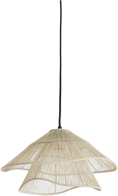 Hanglamp - naturel - Alameda - metaal - draadlamp - E27 - 2987943 - Light & Living